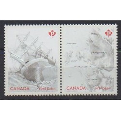 Canada - 2015 - Nb 3149/3150 - Boats - Polar