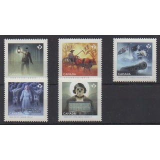 Acheter cette série de timbres du Canada de l'année 2015 (No 3166/3170).