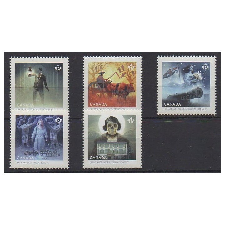 Acheter cette série de timbres du Canada de l'année 2015 (No 3166/3170).