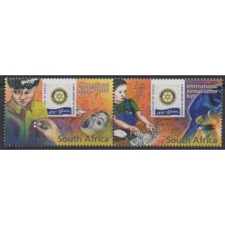 Buy these stamps of South Africa of the year 2005 (Nb PA97/PA98).