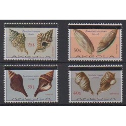 Angola - 1981 - Nb 642/645 - Sea life