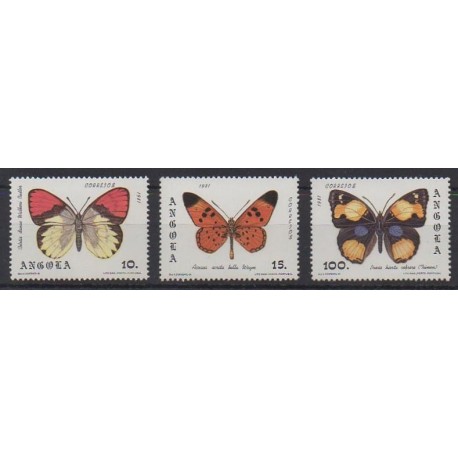 Angola - 1982 - No 656/658 - Insectes