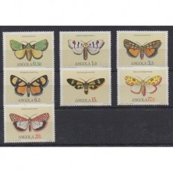 Angola - 1984 - No 680/686 - Insectes