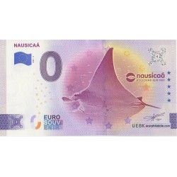 Euro banknote memory - 62 - Nausicaá - La raie - 2025-11