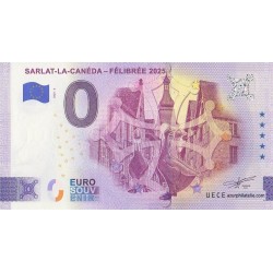 Euro banknote memory - 24 - Sarlat-la-Canéda - Félibrée 2025 - 2025-6