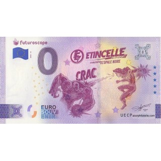 Billet souvenir touristique - 2024-12 - Futuroscope - Etincelle - (Vienne)