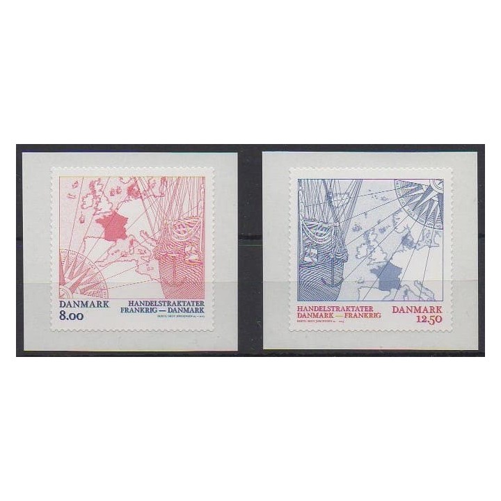 Buy this set of stamps of Denmark of the year 2013 (Nb 1729/1730).