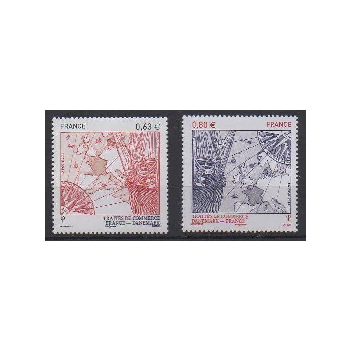 Acheter cette série de timbres de France de l'année 2013 (No 4817/4818).