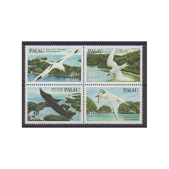 Buy these stamps of Palau of the year 1984 (Nb PA1/PA4).
