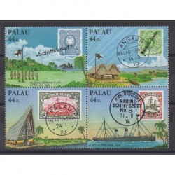 Palau - 1985 - Nb PA6/PA9 - Stamps on stamps