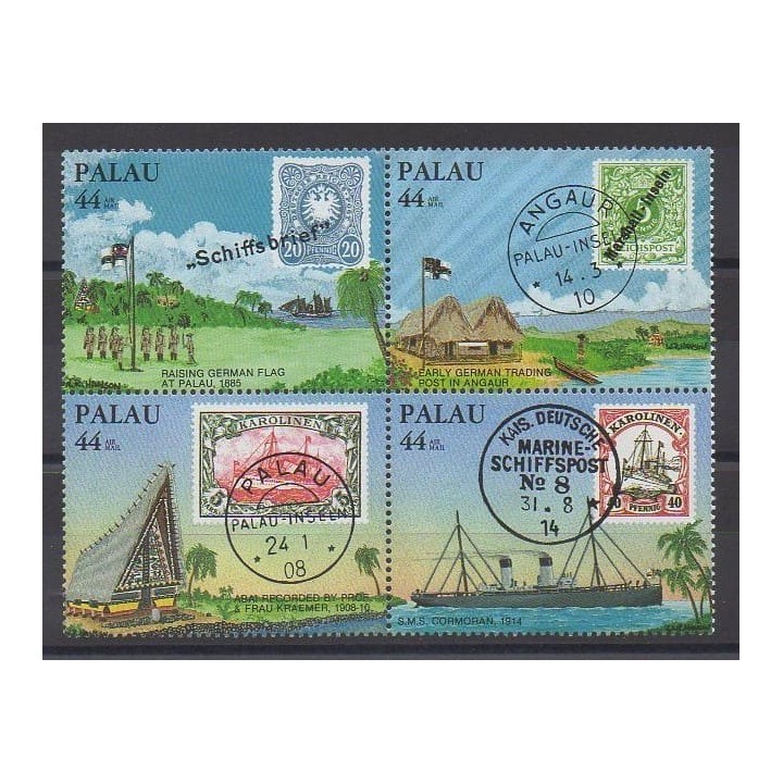 Buy these stamps of Palau of the year 1985 (Nb PA6/PA9).