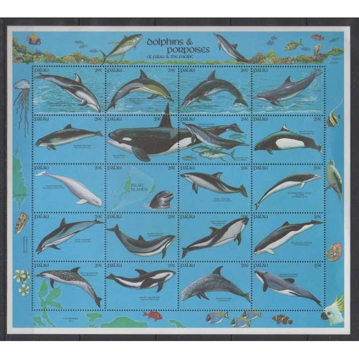 Buy this set of stamps of Palau of the year 1991 (Nb 402/421).