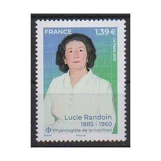 Acheter ce timbre de France de l'année 2025 (Lucie Randoin).