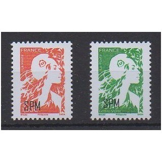 Buy this set of stamps of Saint-Pierre et Miquelon of the year 2024 (Nb 1346/1347).