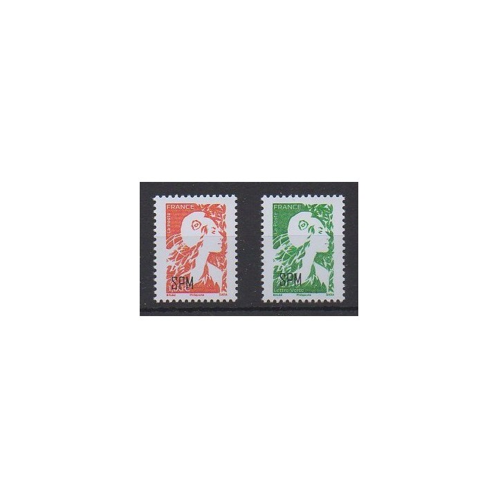 Acheter cette série de timbres de Saint-Pierre et Miquelon de l'année 2024 (No 1346/1347).