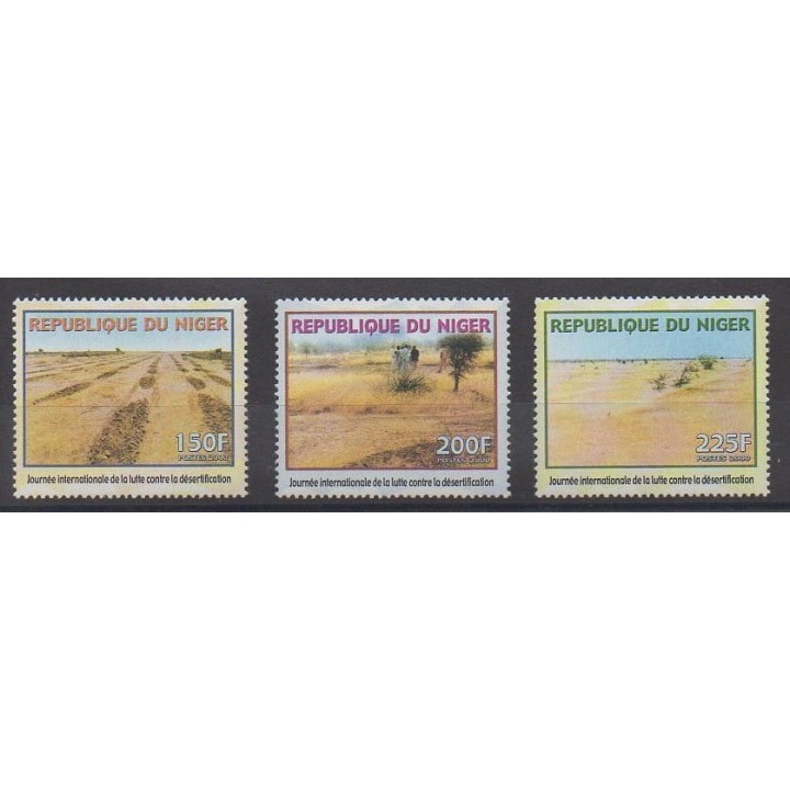 Buy this set of stamps of Niger of the year 2000 (Nb 1574L/1574N).