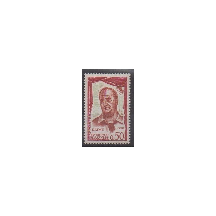 Buy this stamp of France of the year 1961 (Nb 1304a).