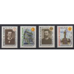 Ecuador - 1982 - Nb 1023/1024 et 1028/1029 - Celebrities