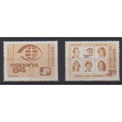 Ecuador - 1985 - Nb 1073/1074 - Philately