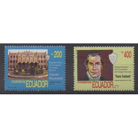 Équateur - 1992 - No 1246/1247