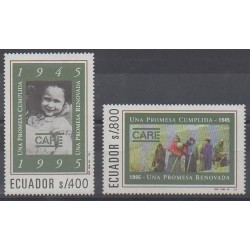 Équateur - 1995 - No 1325/1326