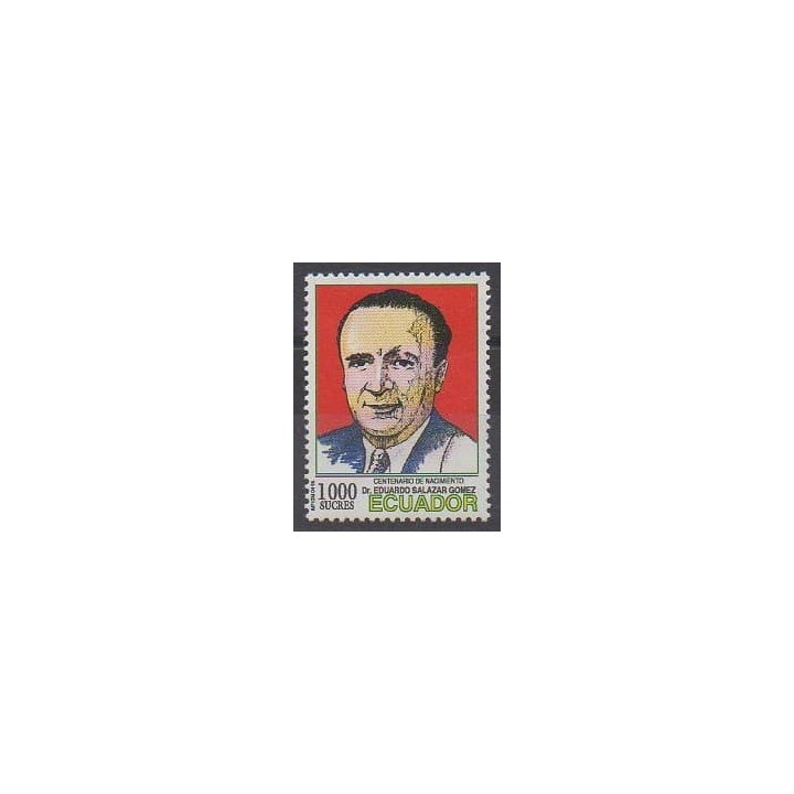 Buy this stamp of Ecuador of the year 1996 (Nb 1370).