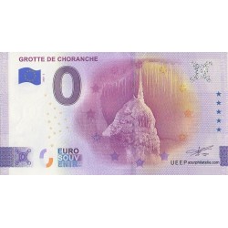 Euro banknote memory - 38 - Grotte de Choranche - 2025-2