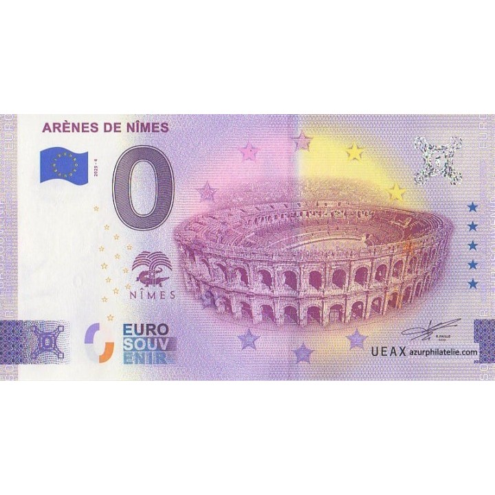 Euro banknote memory - 2025 - Arènes de Nîmes - (Gard)