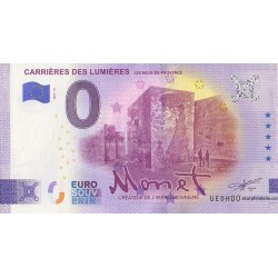 Euro banknote memory - 13 - Carrières des lumières - Monet - 2025-10