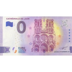 Euro banknote memory - 02 - Cathédrale de Laon - 2025-2