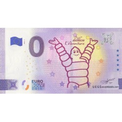 Euro banknote memory - 63 - Michelin L'Aventure - 2025-9