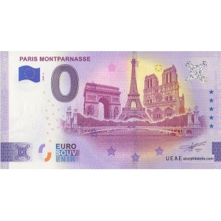 Billet souvenir touristique - 2025-6 - Paris Montparnasse - (Paris)
