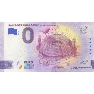 Euro banknote memory - 2025 - Saint-Gérand-le-Puy - Le lavoir dodecagonal - (Allier )
