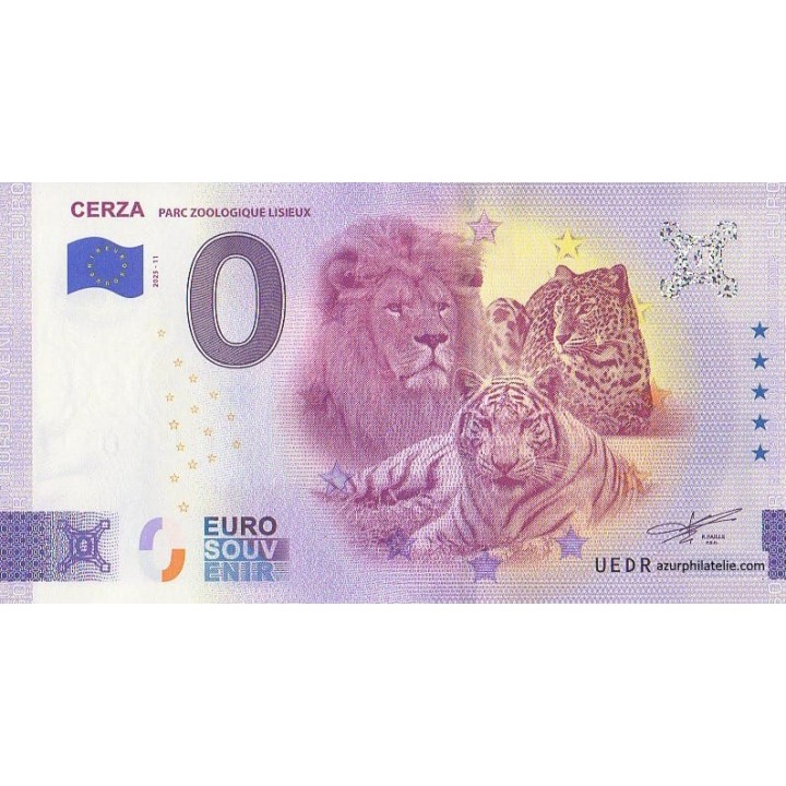 Euro banknote memory - 2025 - Cerza - (Calvados)
