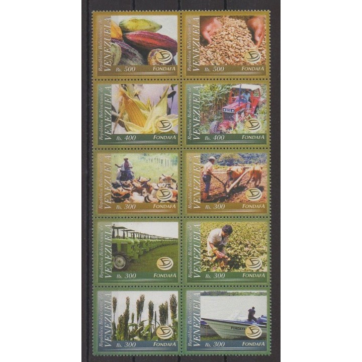 Buy this set of stamps of Venezuela of the year 2003 (Nb 2245/2254).