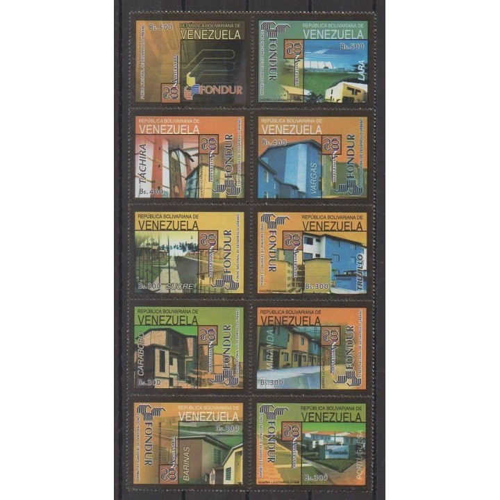 Buy this set of stamps of Venezuela of the year 2003 (Nb 2255/2264).