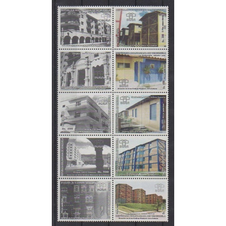 Acheter cette série de timbres du Venezuela de l'année 2004 (No 2305/2314).