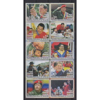 Acheter cette série de timbres du Venezuela de l'année 2013 (No 3044/3053).