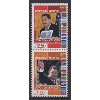 Acheter cette série de timbres du Venezuela de l'année 2014 (No 3054/3055).