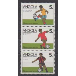 Angola - 1989 - Nb 753/755 - Football