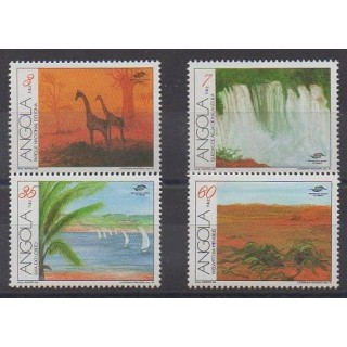 Buy this set of stamps of Angola of the year 1991 (Nb 824/827).