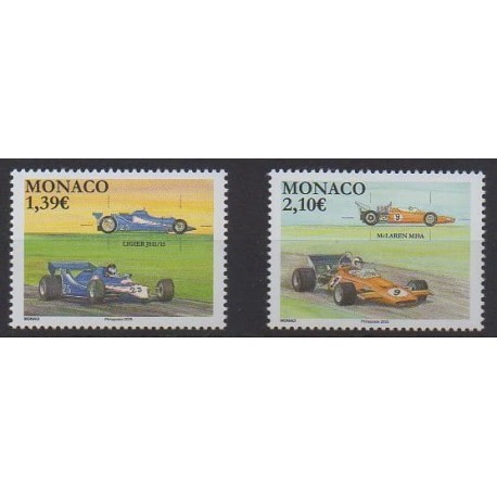 Monaco - 2025 - Nb 3483/3484 - Cars - Various sports
