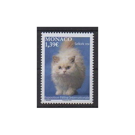Monaco - 2025 - Nb 3477 - Cats
