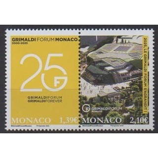 Acheter cette série de timbres de Monaco de l'année 2025 (No 3475/3476).