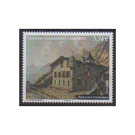 French Andorra - 2025 - Nb 921 - Paintings