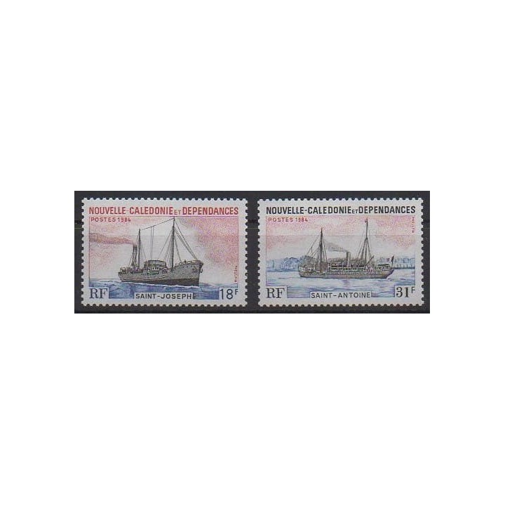 Buy this set of stamps of New Caledonia of the year 1984 (Nb 484/485).