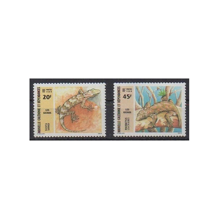 Acheter cette série de timbres de Nouvelle-Calédonie de l'année 1986 (No 516/517).