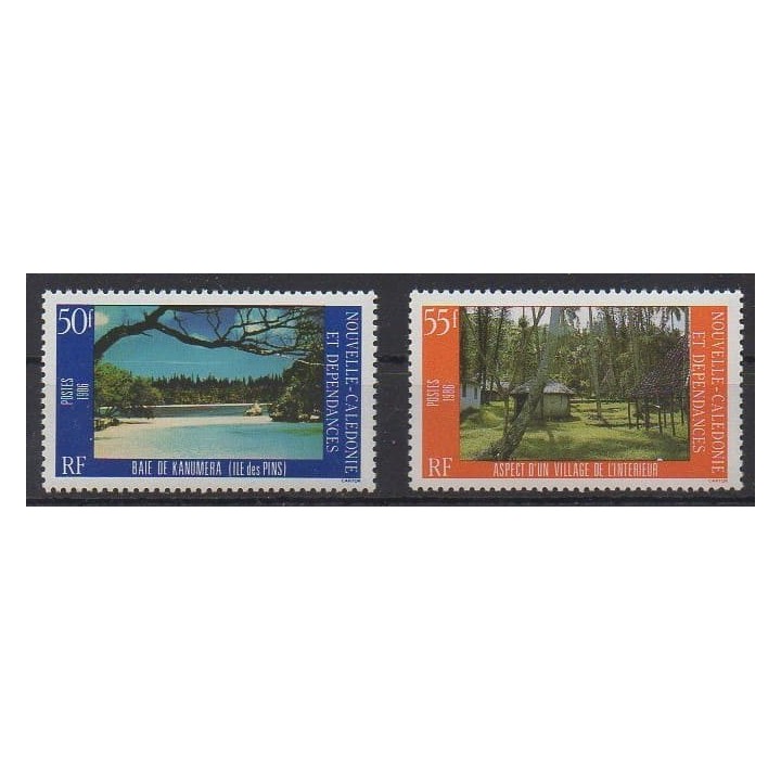Acheter cette série de timbres de Nouvelle-Calédonie de l'année 1986 (No 514/515).
