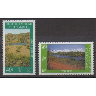Acheter cette série de timbres de Nouvelle-Calédonie de l'année 1986 (No 525/526).