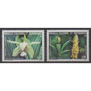 Acheter cette série de timbres de Nouvelle-Calédonie de l'année 1986 (No 520/521).
